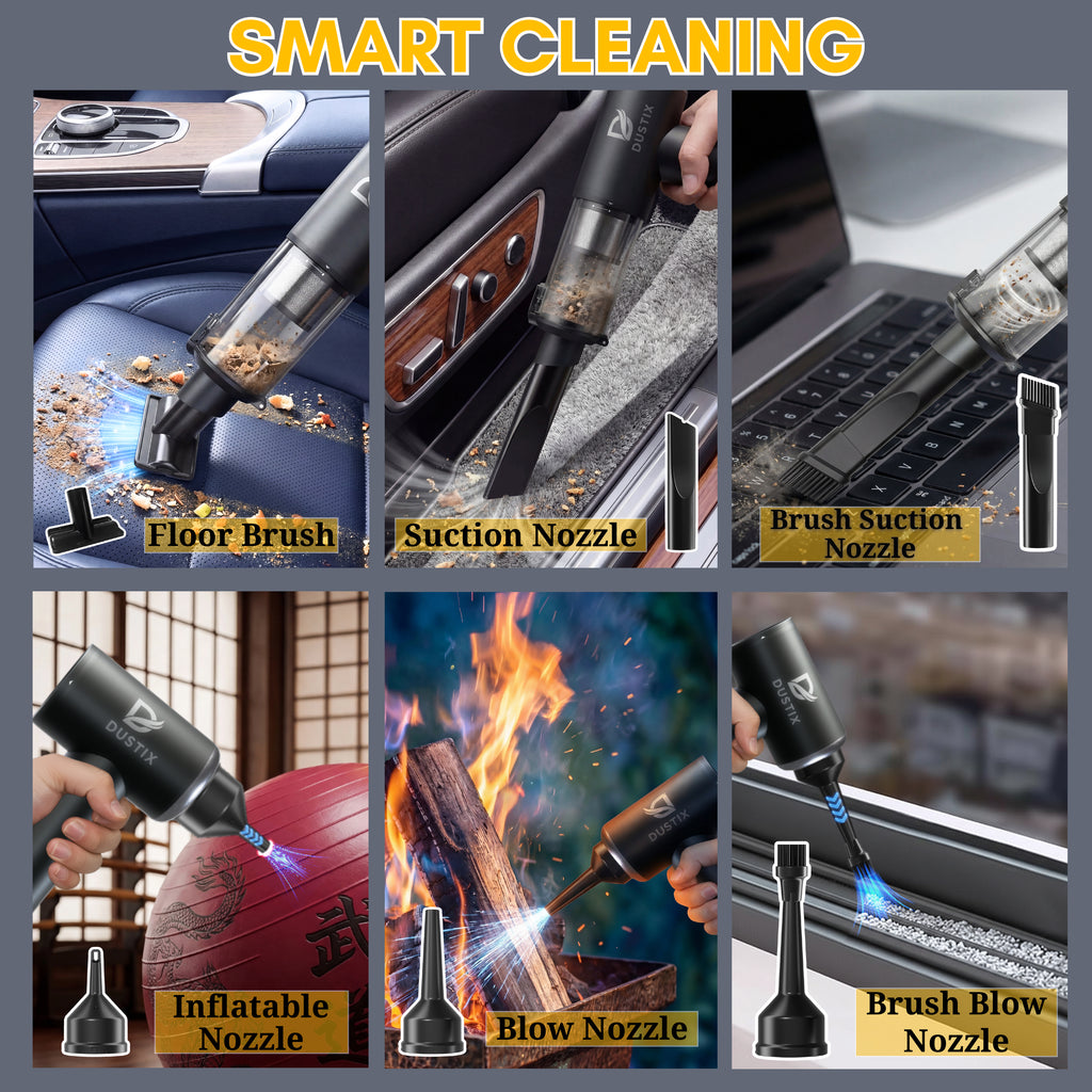 Cordless Handheld Car Vacuum Cleaner 20000Pa (PRO)