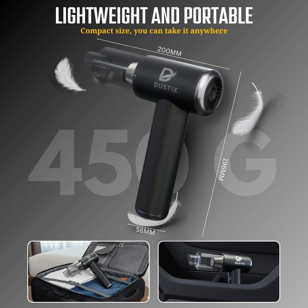 Cordless Handheld Car Vacuum Cleaner 20000Pa
