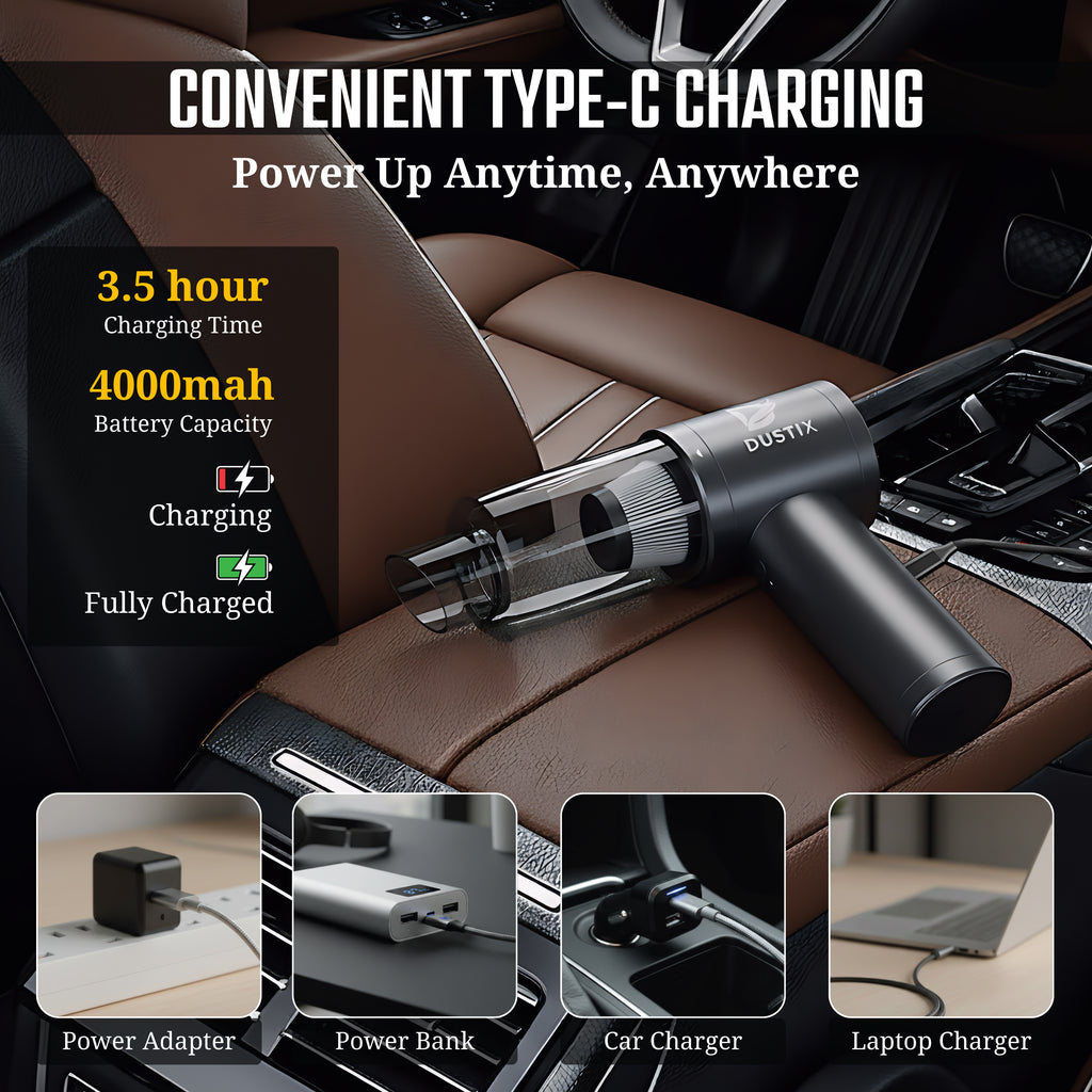 Handheld Car Vacuum Cleaner